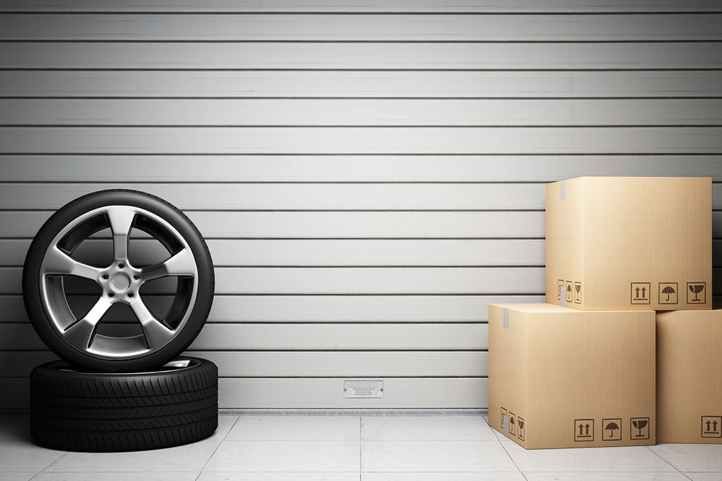 Used Tires may not be stored at StorSmart Moving and Storage storage facility
