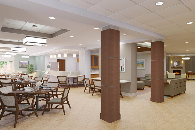Take a tour of our senior care facility in Monroe Township via our photo gallery