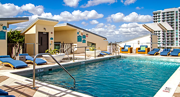 We boast a rooftop pool with skyline views, a state-of-the-art fitness center, and more here at The Exchange Lofts in Fort Lauderdale.