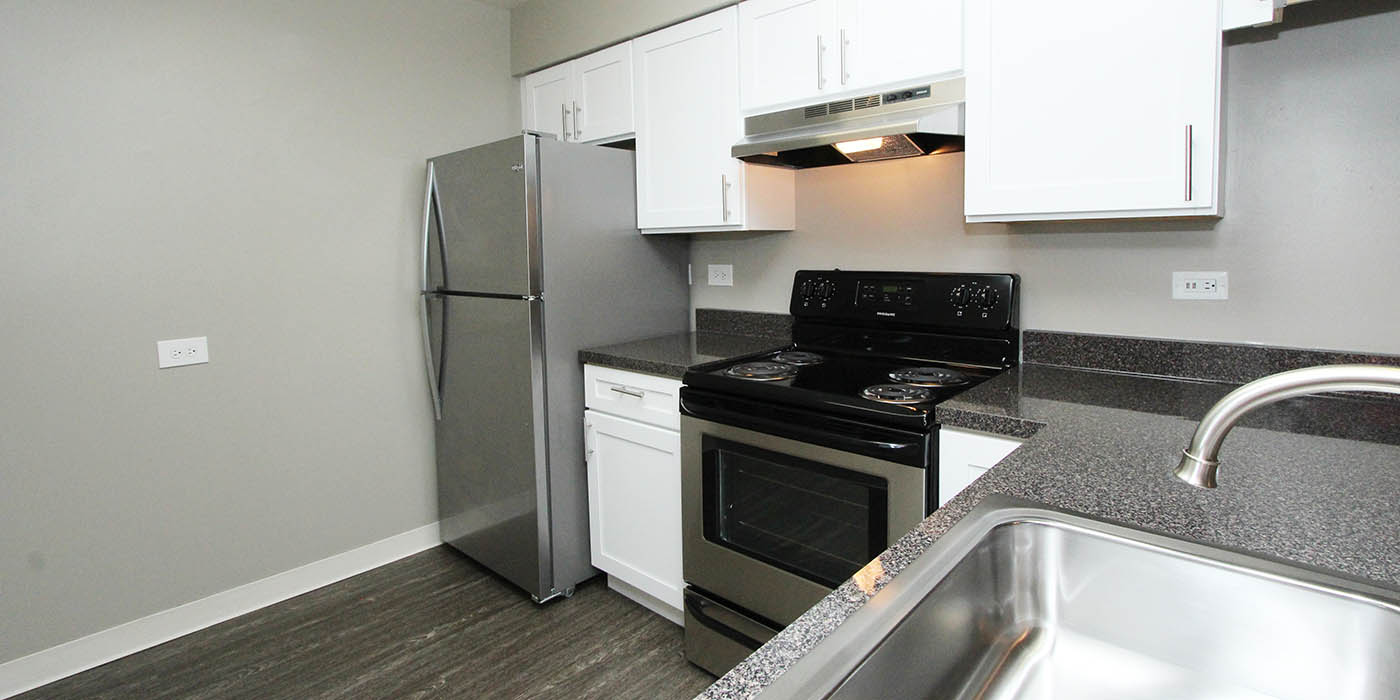 Bedroom at Lakeside Apartments