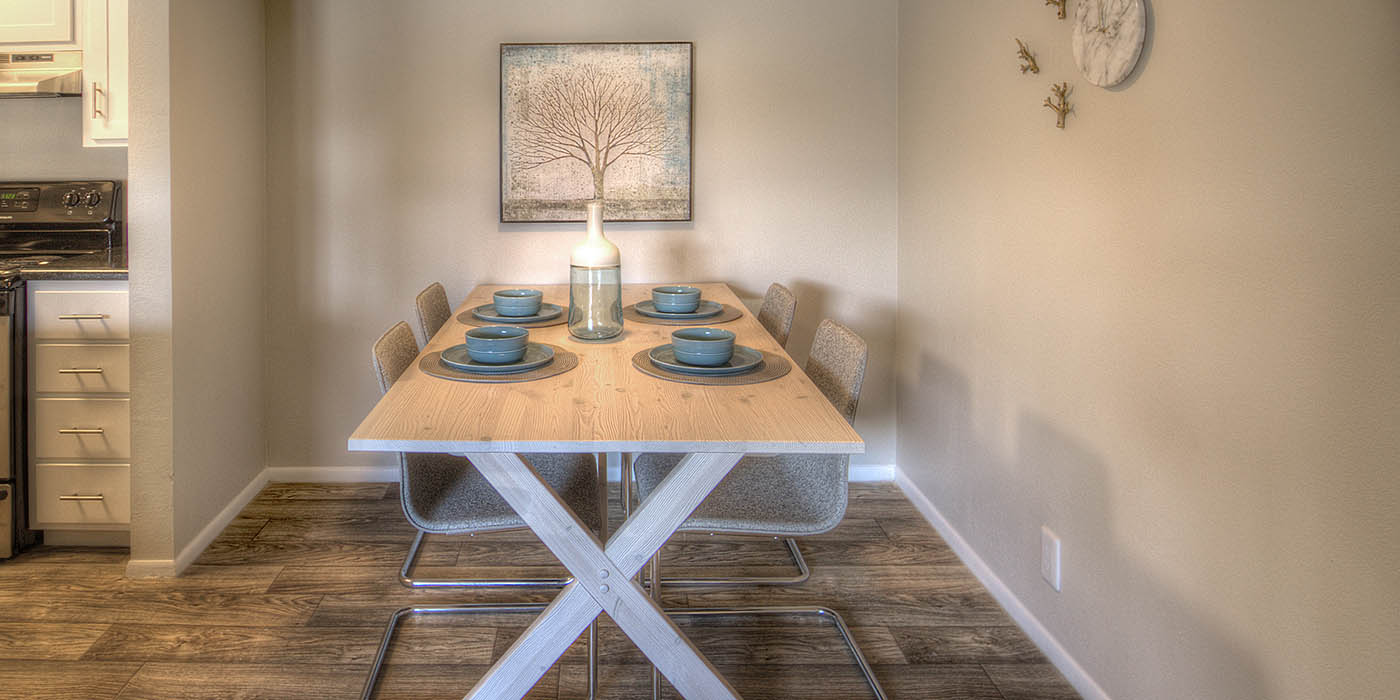 Dining area at Brighton Place in Midvale