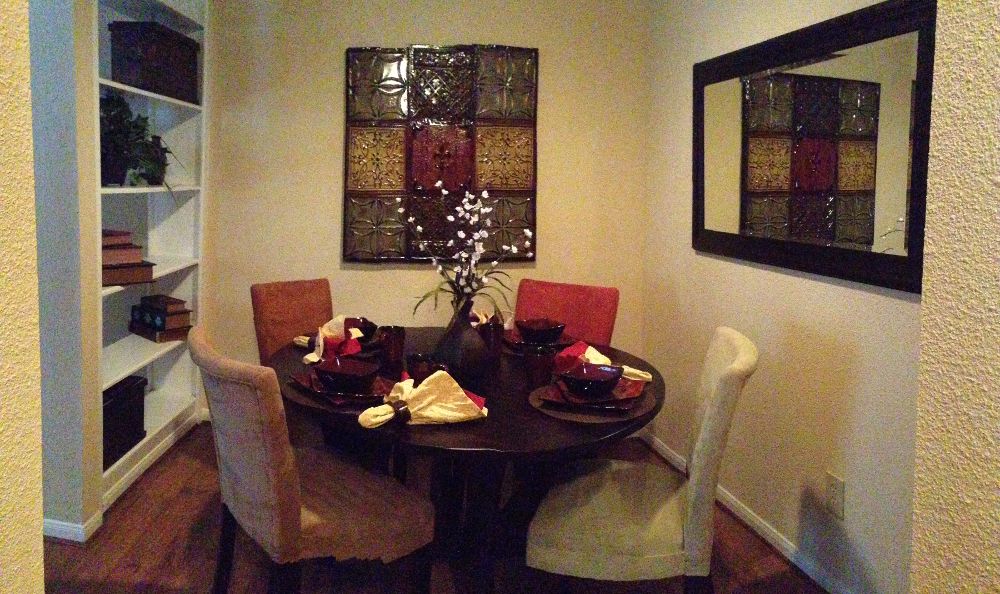 Dining room at The Reserve at Westwood