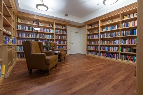 Study room at Bear Creek Senior Living Community