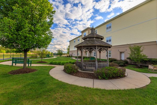 Yard at Bear Creek Senior Living Community