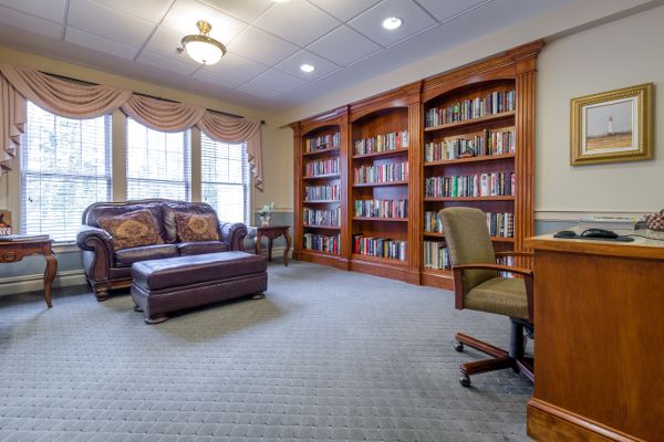 Study room at Bentley Commons at Bedford