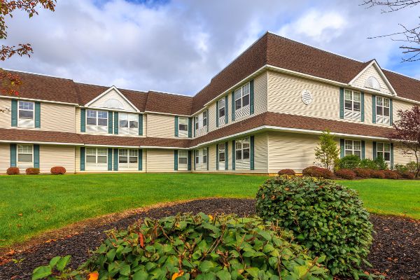 Exterior at The Brookside Assisted Living Community