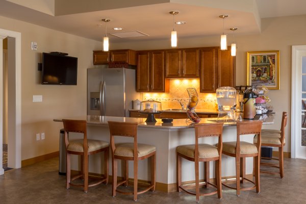 Kitchen at All American Assisted Living at Hanson