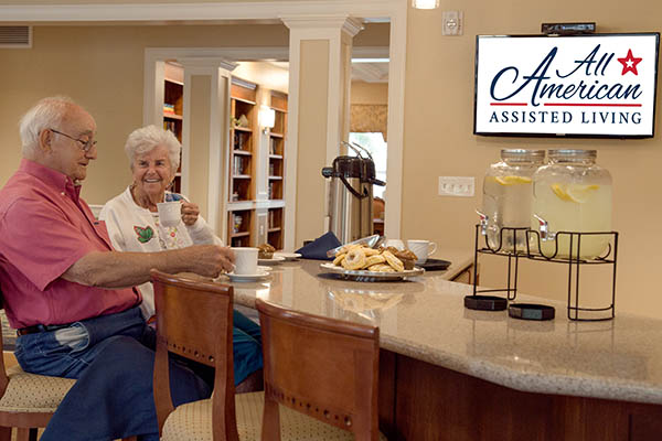 Enjoy the amenities offered at All American Assisted Living at Wareham