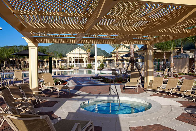 Hot tub at Lost Creek at Lakewood Ranch in Bradenton