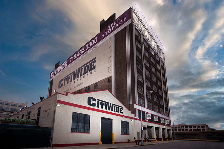 Our storage aisles are always clean and free of debris at CitiWide Self Storage.