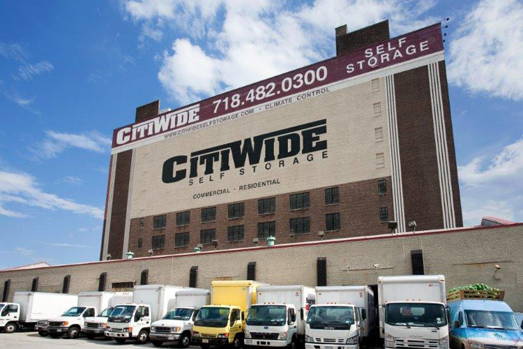 Our storage aisles are always clean and free of debris at CitiWide Self Storage.