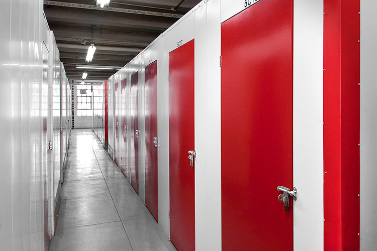 Our storage aisles are always clean and free of debris at CitiWide Self Storage.