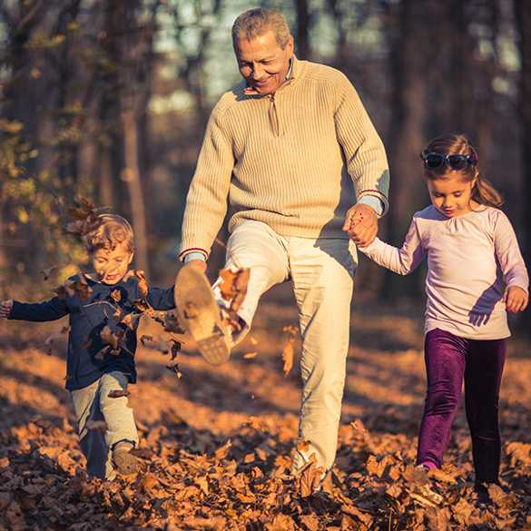 Happy family at Sierra Vista Independent and Assisted Living