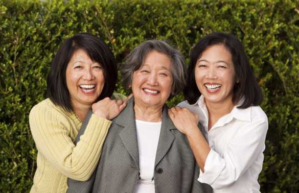 Smiling residents at Pacifica Senior Living Regency