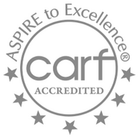 CARF Accredited emblem