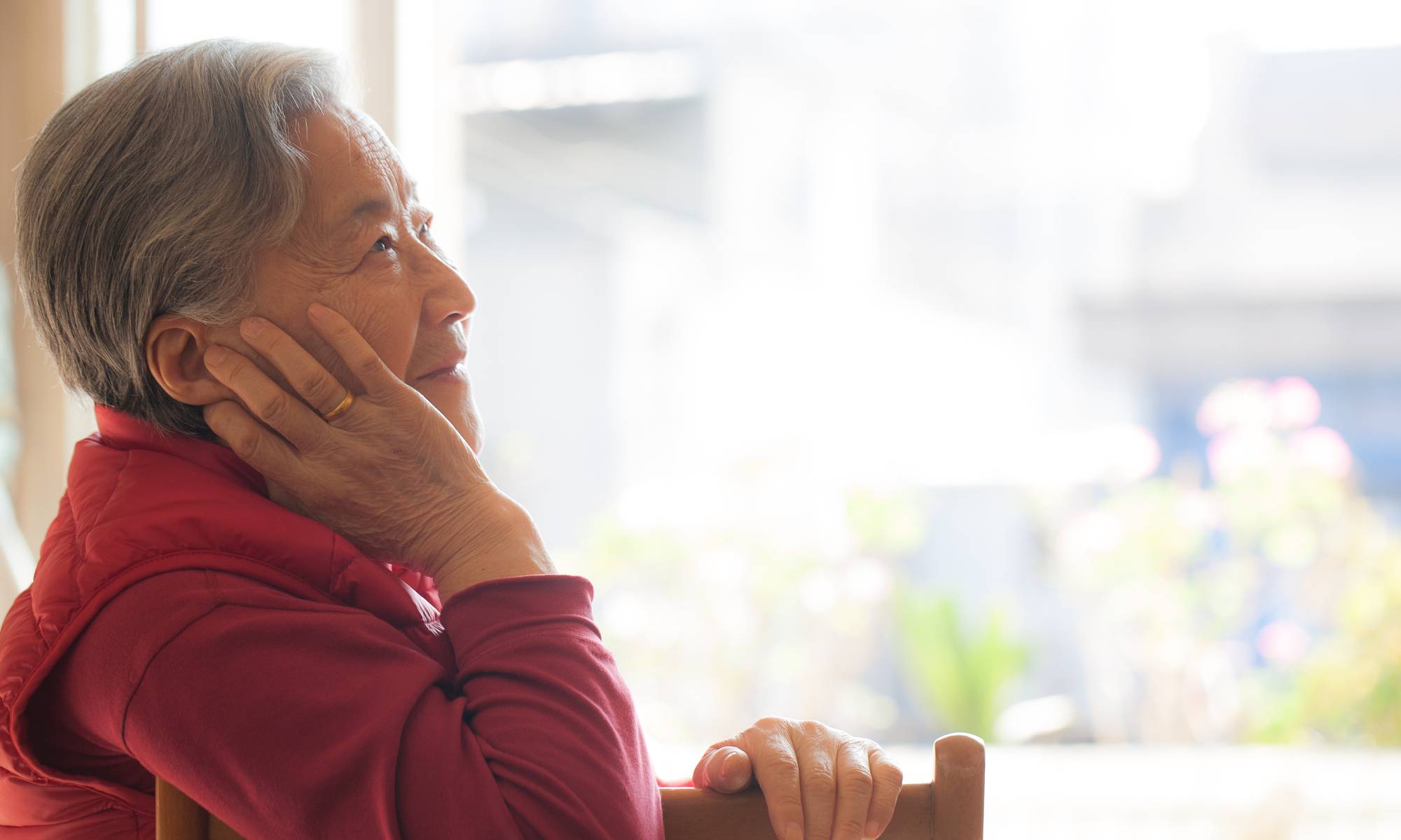 Resident enjoying his days of retirement at Pacifica Senior Living Spring Valley