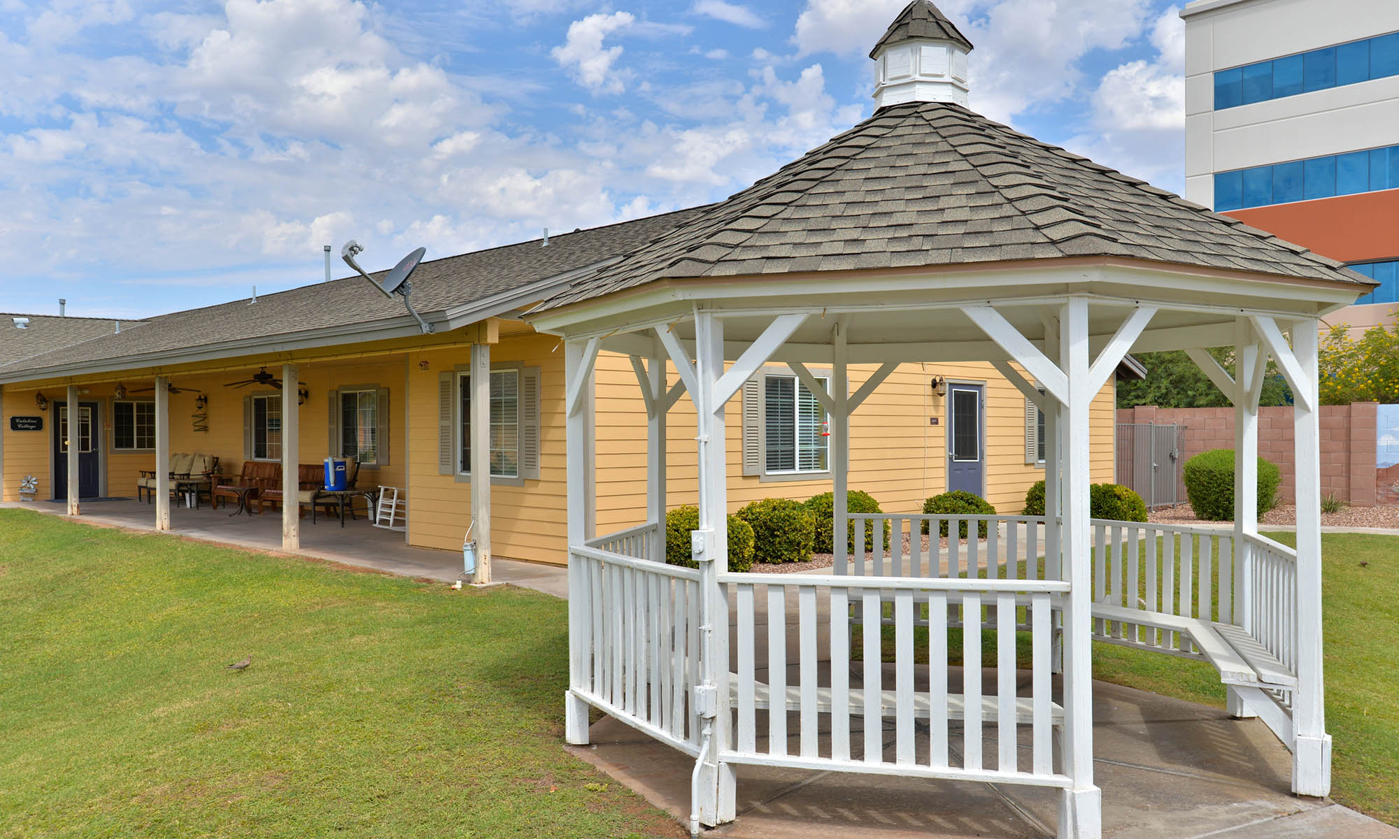 Gazebo at Pacifica Senior Living Paradise Valley
