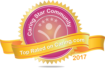 Caring.com star community graphic