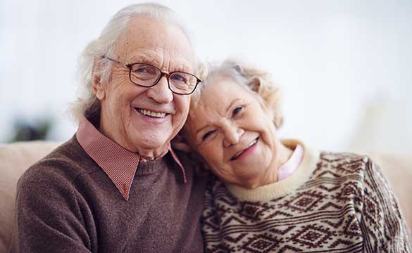 Couple at Pacifica Senior Living Forest Trace