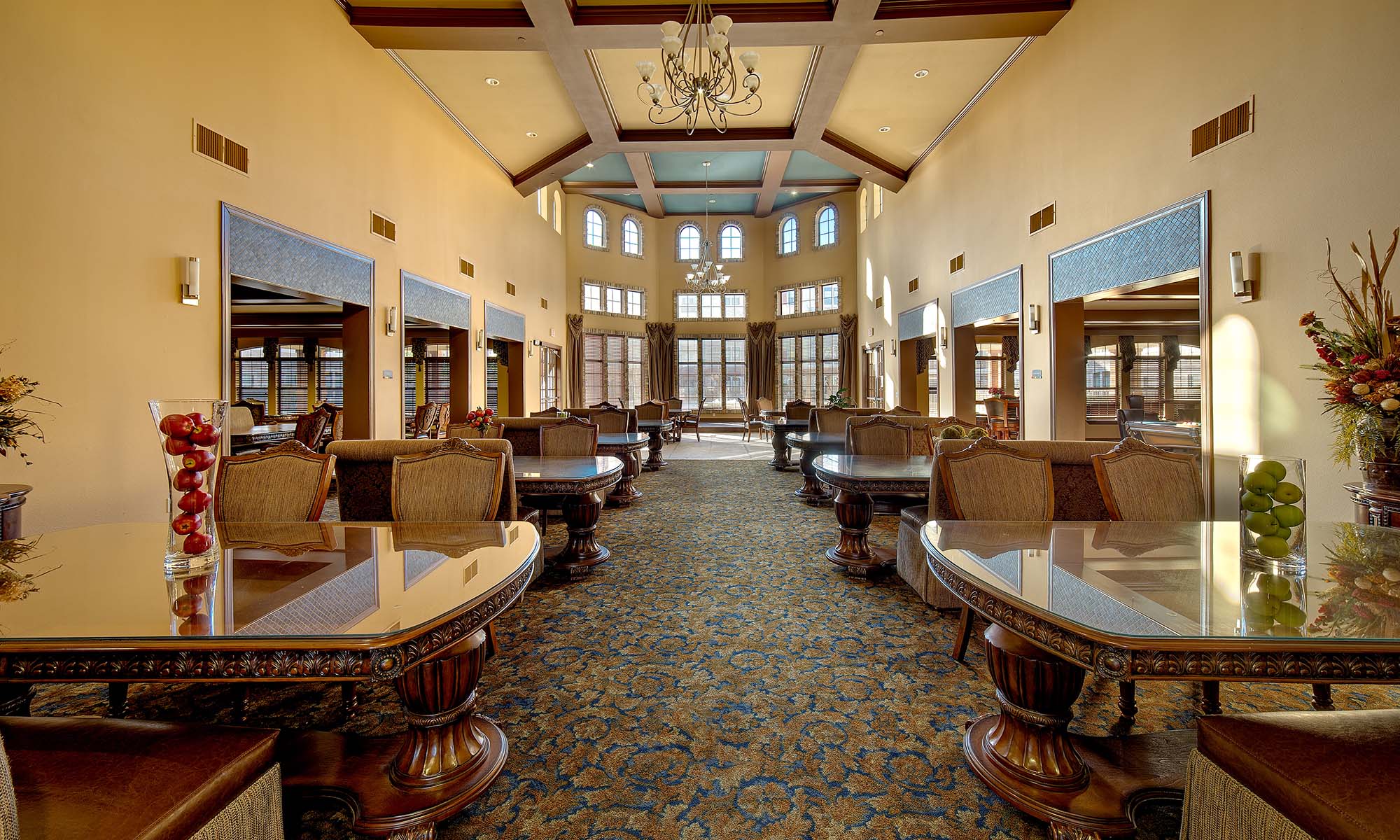 Entrance to Meridian at Kessler Park senior living