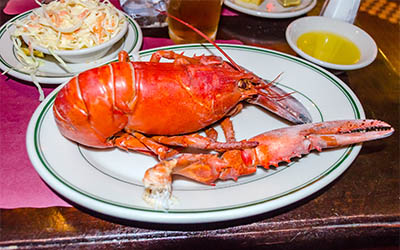 Lobster near Olmsted Place in Boston