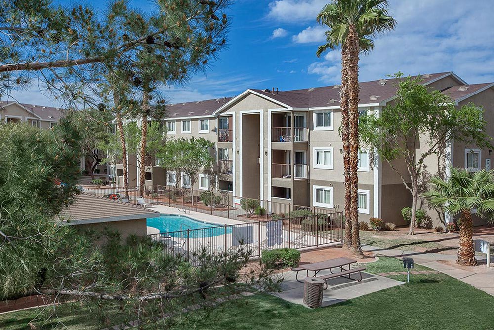 Vernazza Apartment Homes is ideally located in the Spring Valley neighborhood of Las Vegas, Nevada.