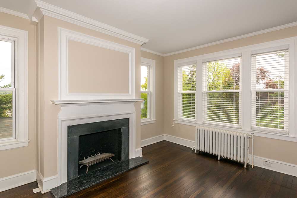 The Packard in-home fireplace
