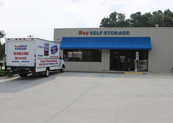 Luxury features for the self storage facility in Greensboro