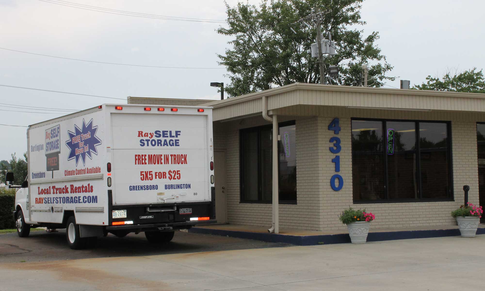 Self storage in Greensboro, NC