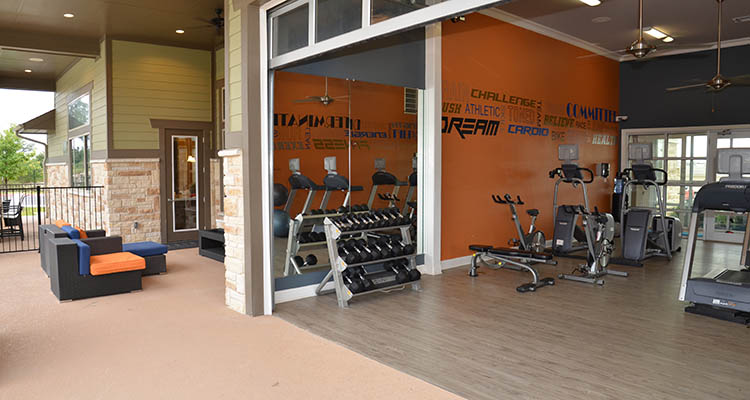 Springs at Cottonwood Creek Apartments gym in Waco