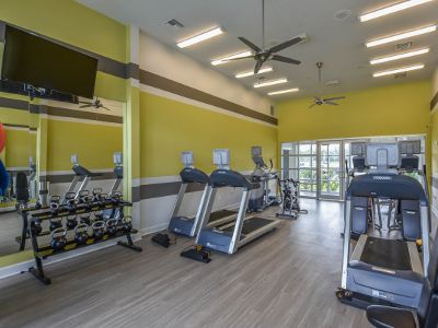 Fitness center at Springs at South Elgin in South Elgin