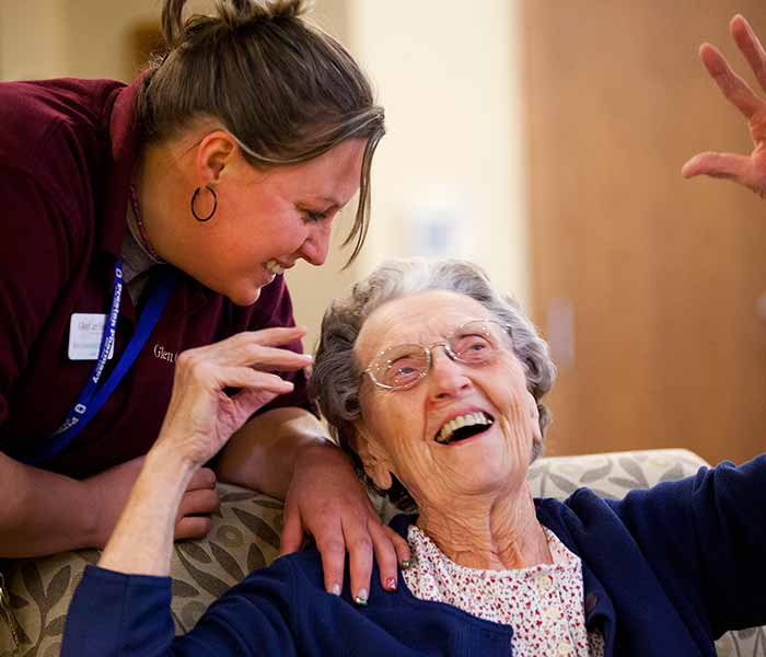 Memory Care is offered at many of Oxford Senior Living communities