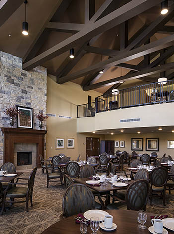 Grand dining room at Oxford at NewMarket