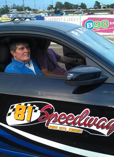 Glen Carr House Memory Care resident having the time of his life