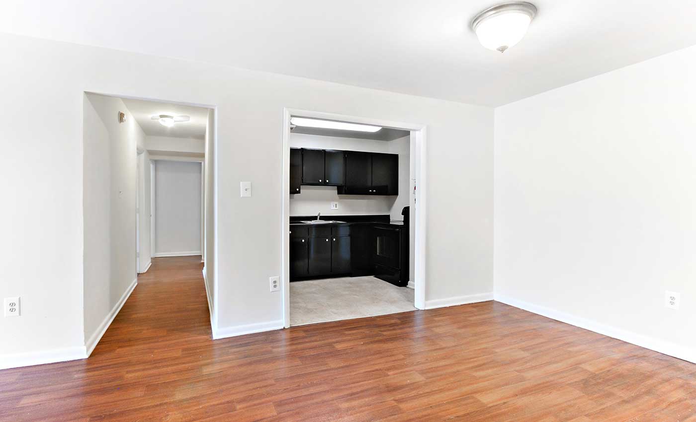 Hardwood floors offered at our Washington apartments