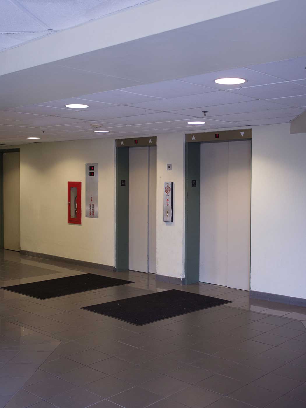 Elevator at Gateway Plaza