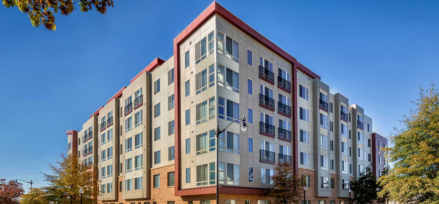 The Grove at Parkside high-rise exterior