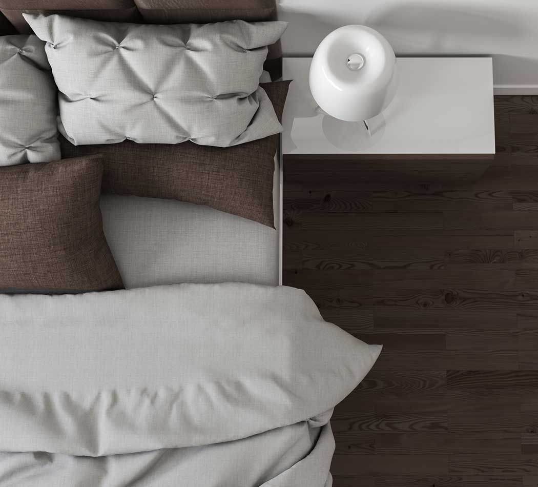 Bedroom at Pleasant Homes Apartments