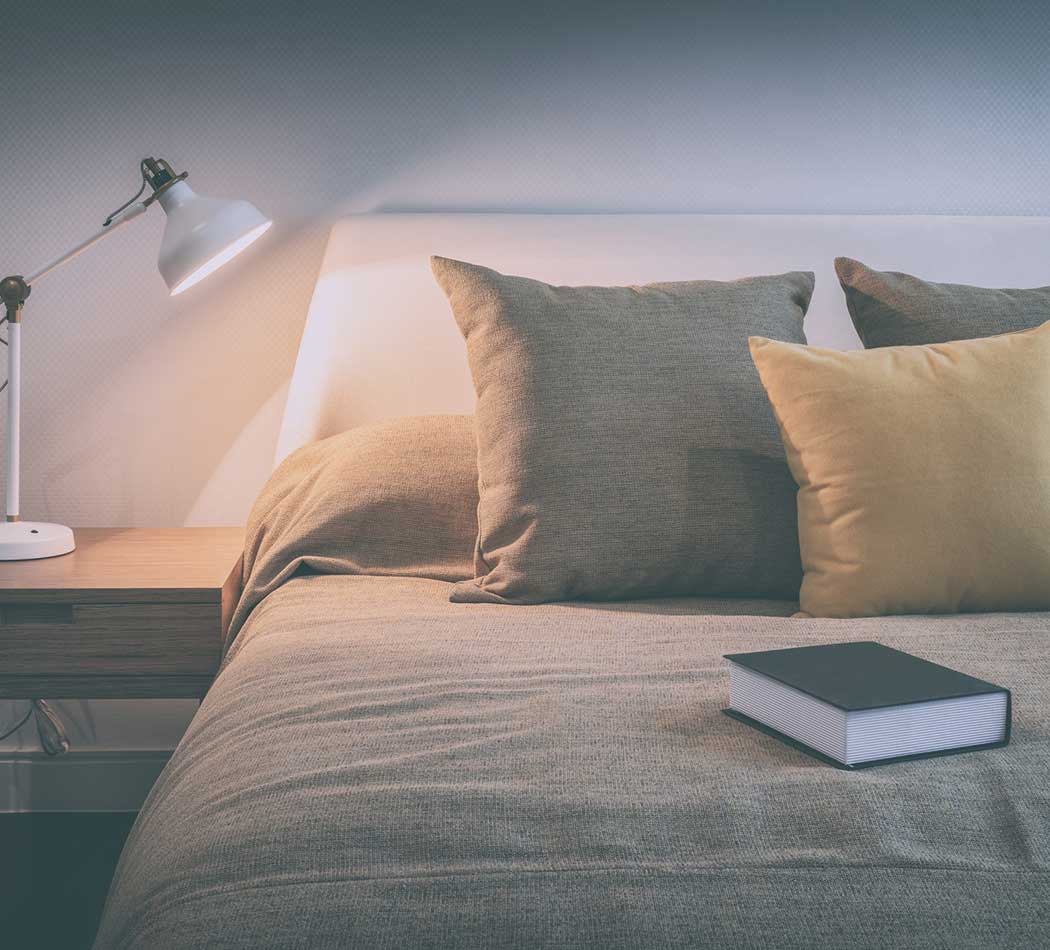 Bedroom at Millwood Townhouses