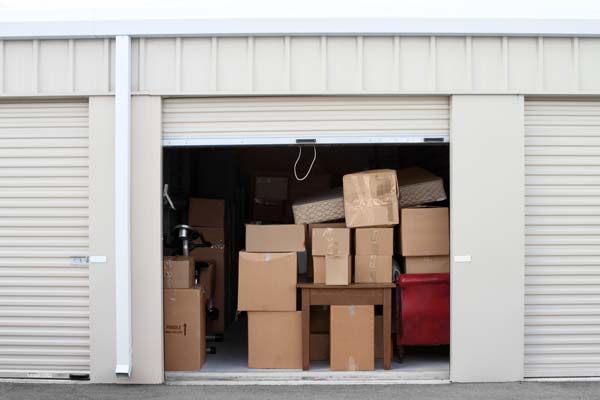 Drive-up units at Sutro Self Storage