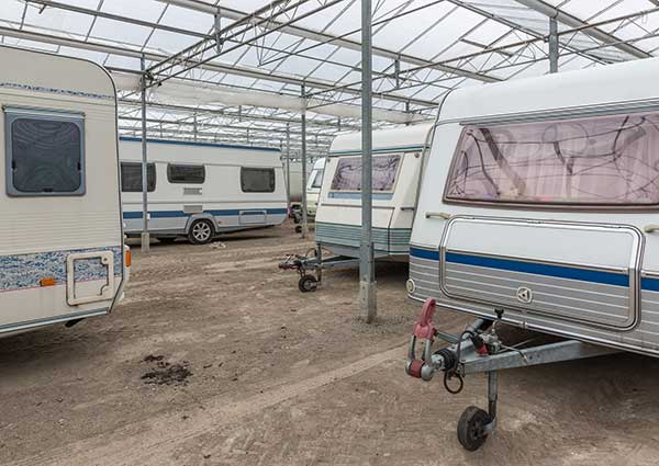 RV parking at Comstock RV Park and Storage