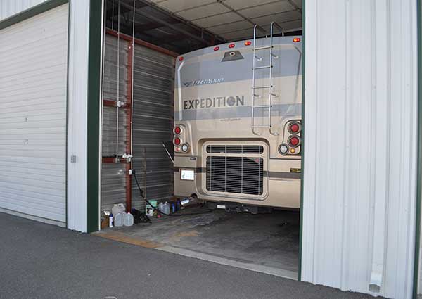 Storage features at Sierra Boat and RV Storage in Carson City