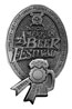A decorative badge featuring the text "A Beer Festival" with a beer mug and ribbon design.