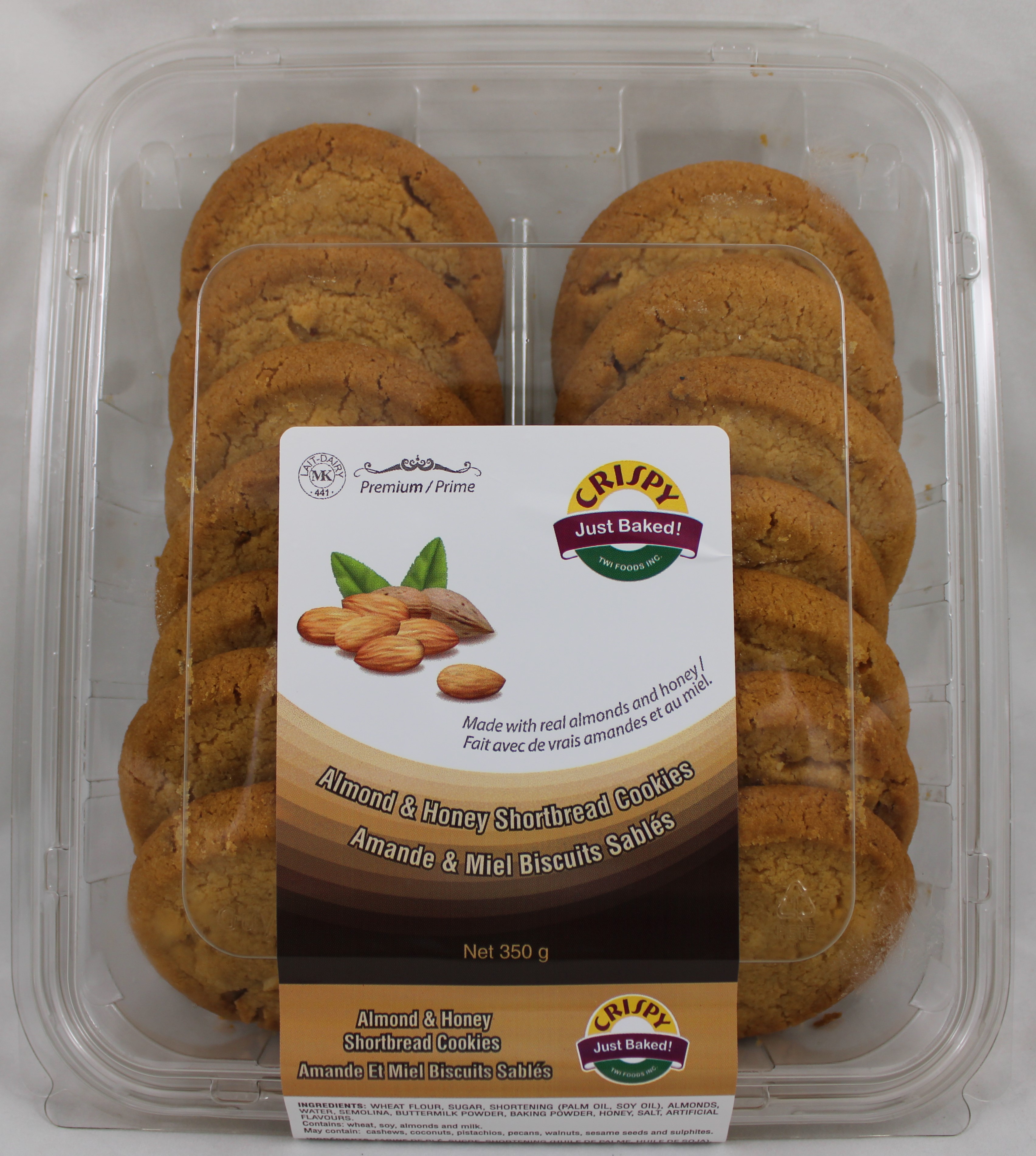 Almond/Honey Cookies 12.3oz GroceryBabu Online Store
