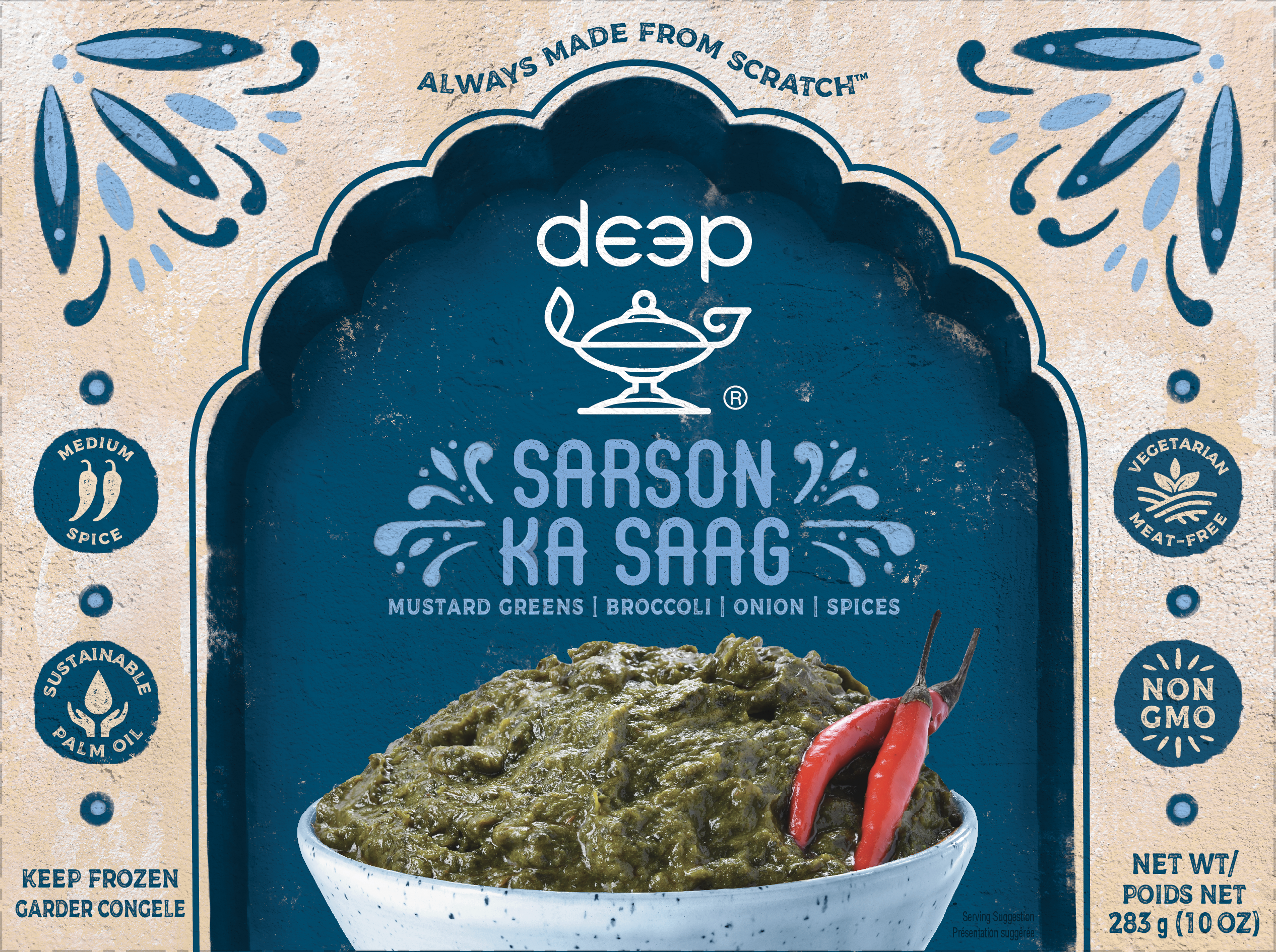 How Many Calories In Sarson Ka Saag Sarson Ka Saag 10 oz. - GroceryBabu Online Store