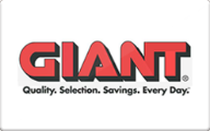 Giant Foods Gift Cards