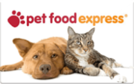 Pet Food Express Gift Cards