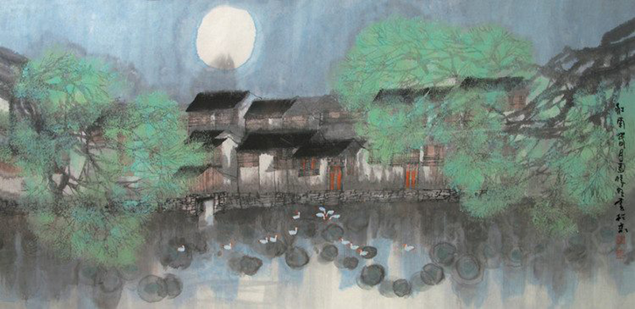 Chinese Mid-Autumn Festival. Classical Arts: Painting. Image 18A Image size:1280x623px Chinese Mid-Autumn Festival. Classical Arts: Painting. Image 18A Image size:1280x623px