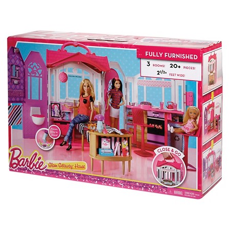 target barbie glam getaway house