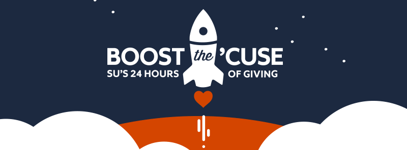 Boost the 'Cuse Banner Logo Boost the 'Cuse Banner Logo